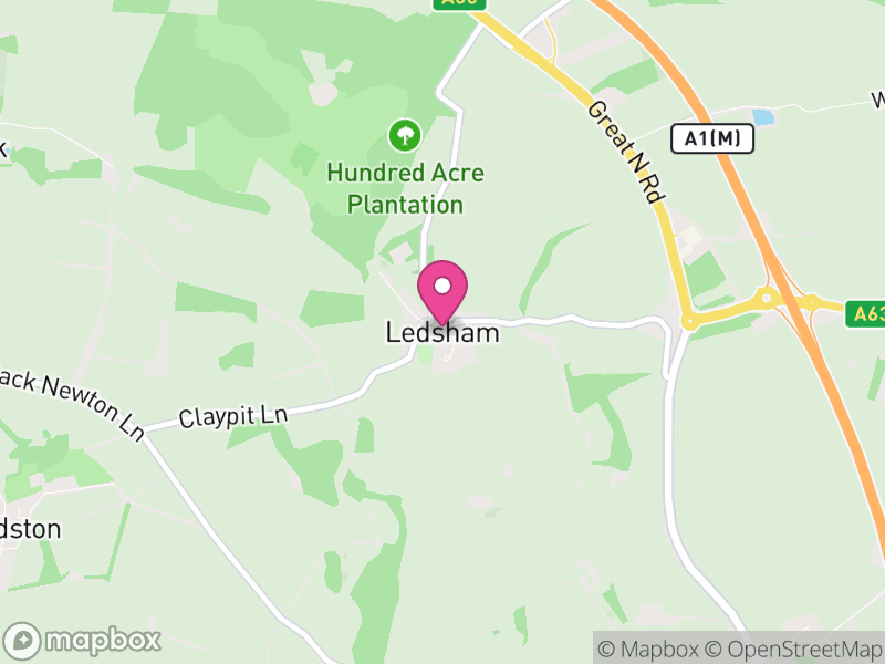 Map of Ledsham, Leeds