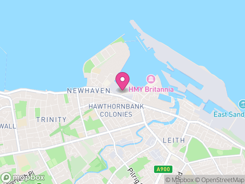 Map of Leith Harbour & Newhaven, Edinburgh