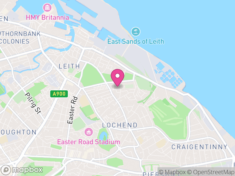 Map of Leith Links, Edinburgh