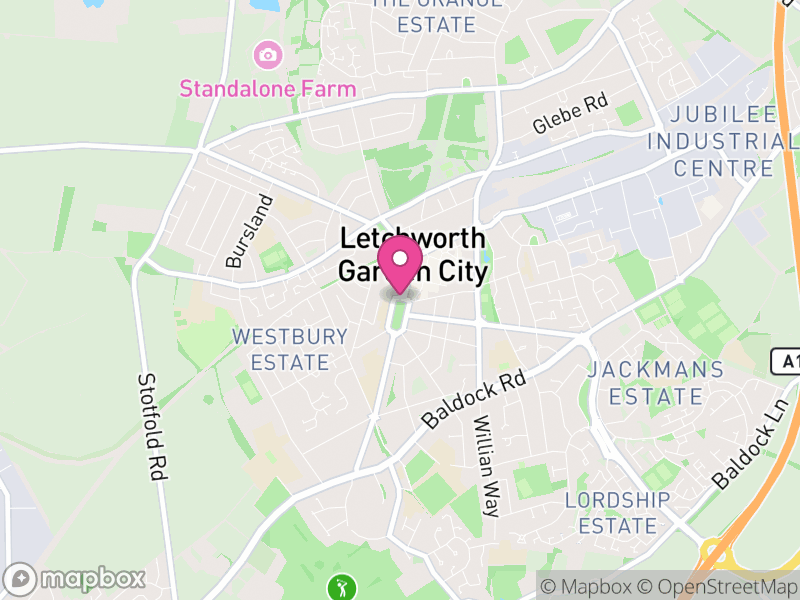 Map of Letchworth