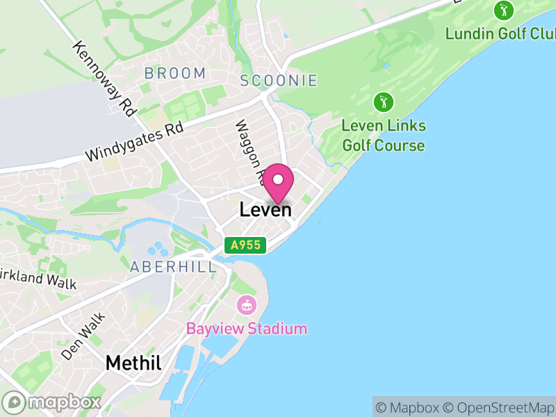Map of Leven, East Riding of Yorkshire