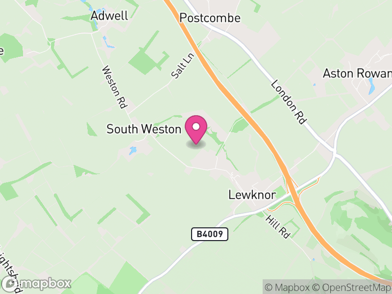 Map of Lewknor, South Oxfordshire