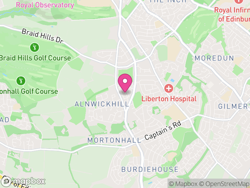 Map of Liberton and District, Edinburgh