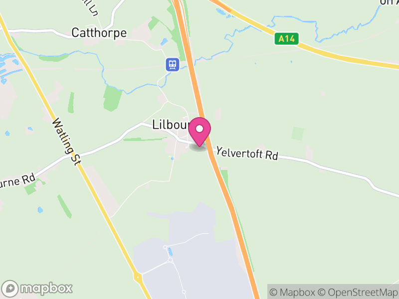 Map of Lilbourne, West Northamptonshire