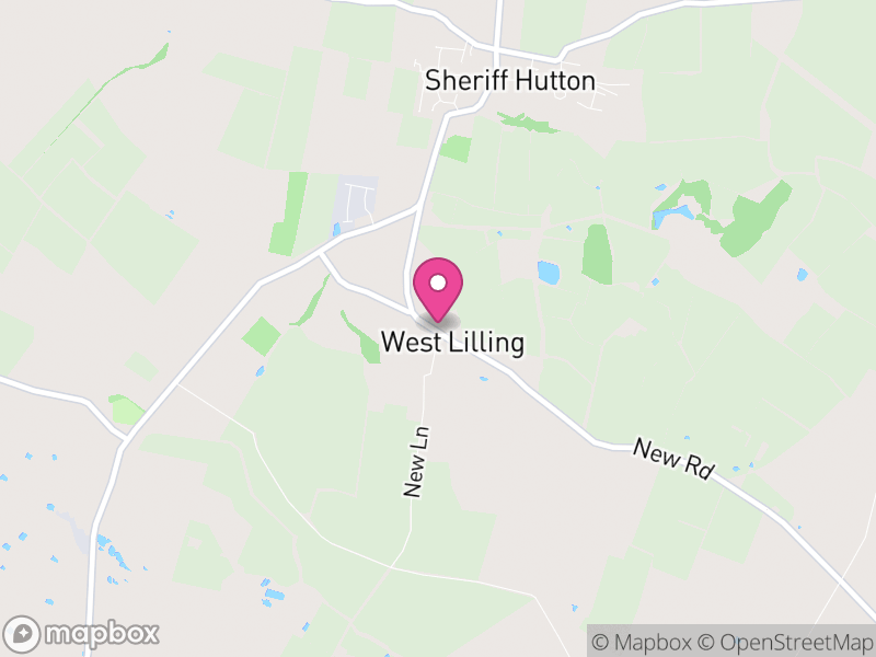 Map of Lillings Ambo, North Yorkshire