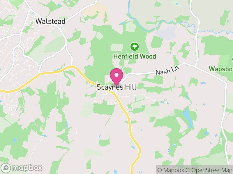 Map of Lindfield Rural, Mid Sussex