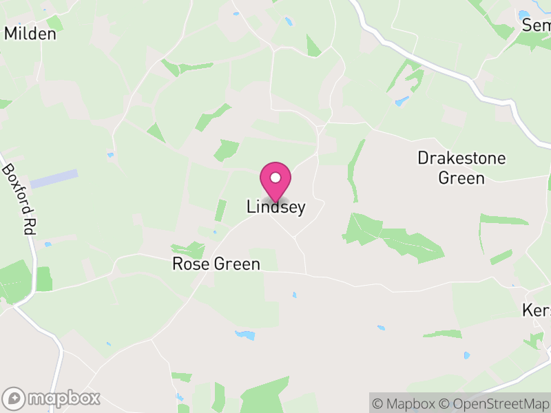 Map of Lindsey, Babergh