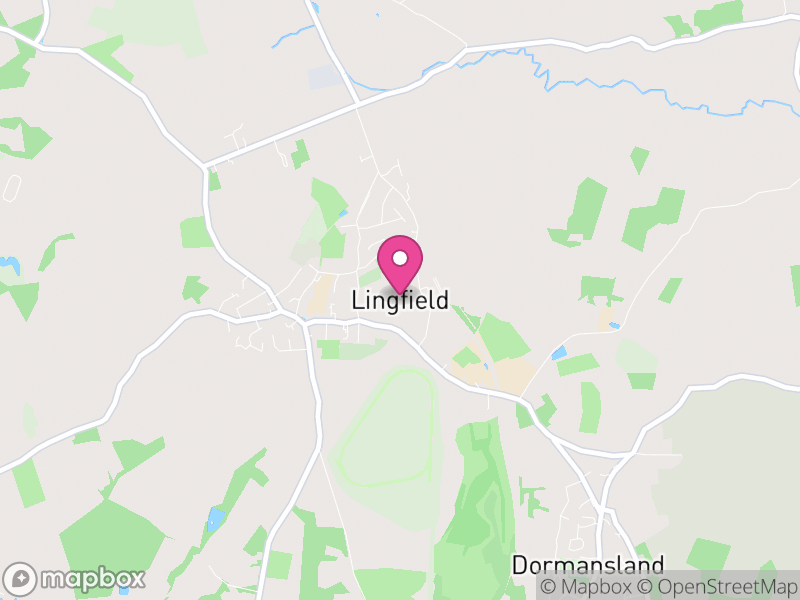 Map of Lingfield, Tandridge