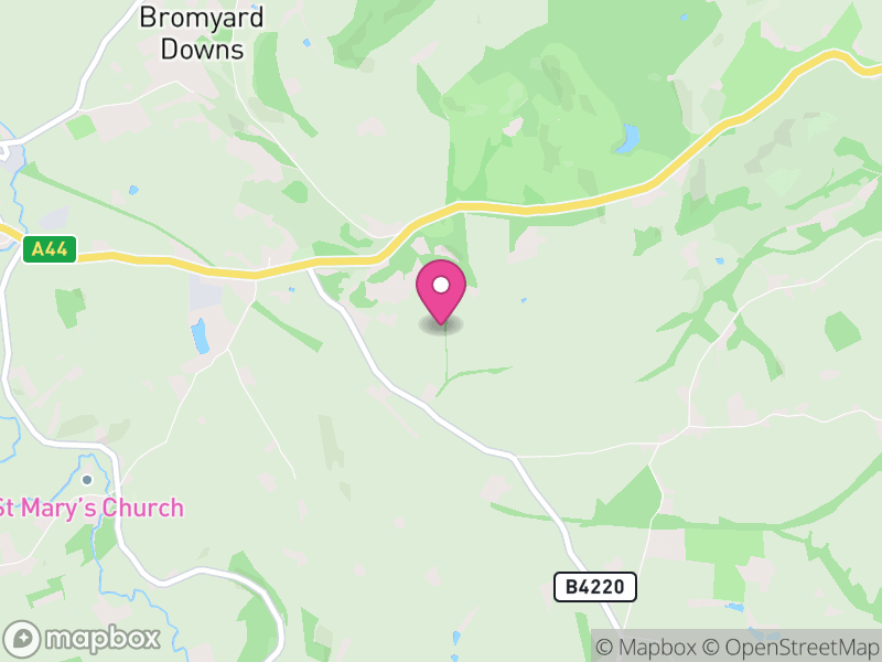 Map of Linton, Herefordshire