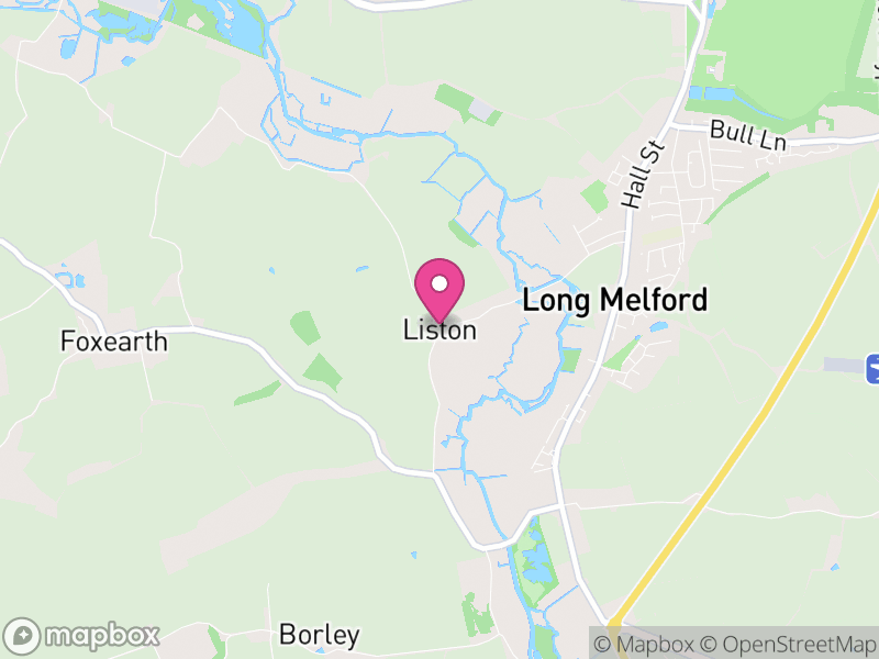 Map of Liston, Braintree
