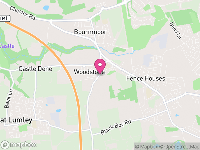 Map of Little Lumley, County Durham