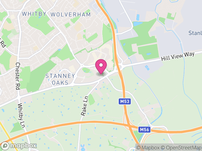 Map of Little Stanney, Cheshire West and Chester