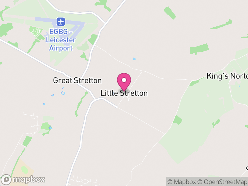 Map of Little Stretton, Harborough