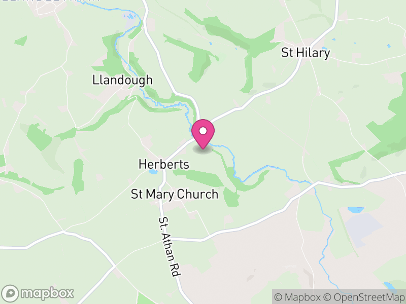 Map of Llanfair, Vale of Glamorgan