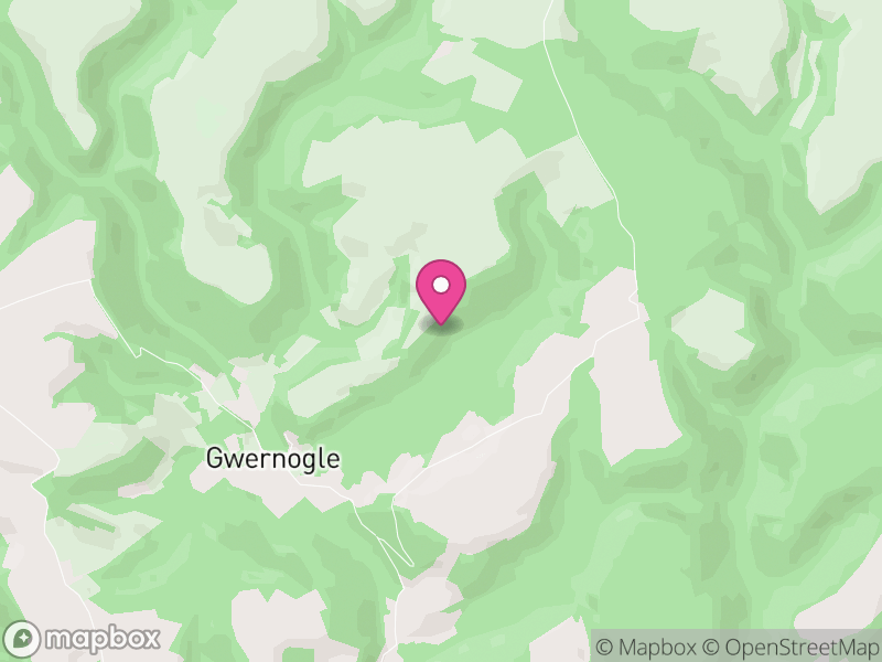 Map of Llanfihangel Rhos-y-Corn, Sir Gaerfyrddin / Carmarthenshire