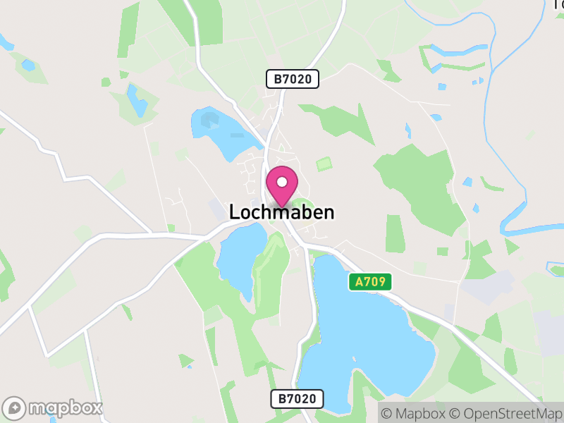 Map of Lochmaben