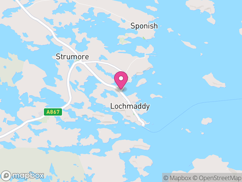 Map of Lochmaddy