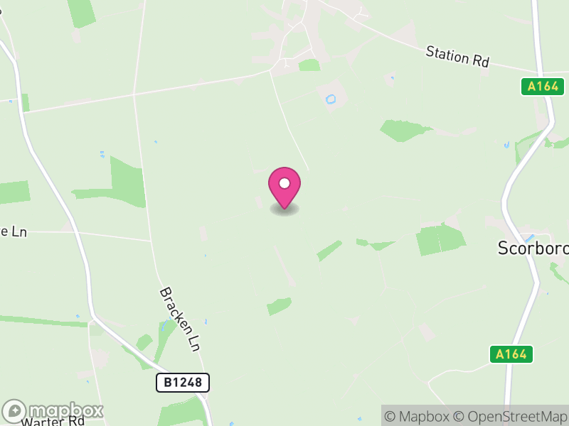 Map of Lockington, East Riding of Yorkshire