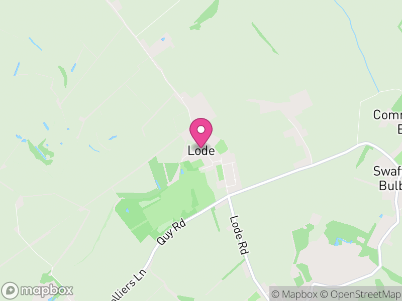 Map of Lode, East Cambridgeshire