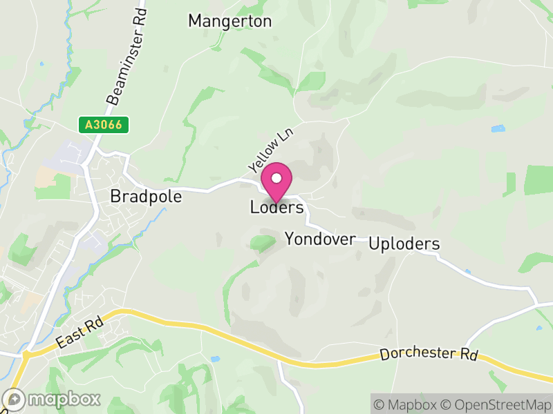 Map of Loders, Dorset