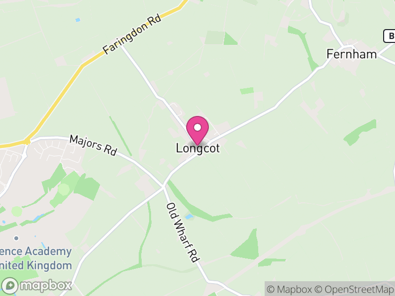 Map of Longcot, Vale of White Horse