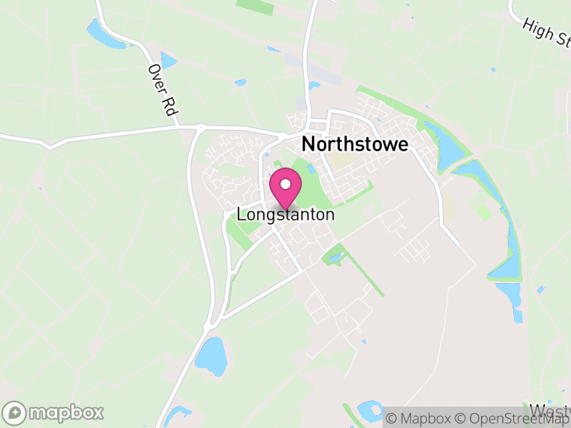 Map of Longstanton, South Cambridgeshire