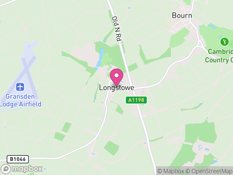 Map of Longstowe, South Cambridgeshire