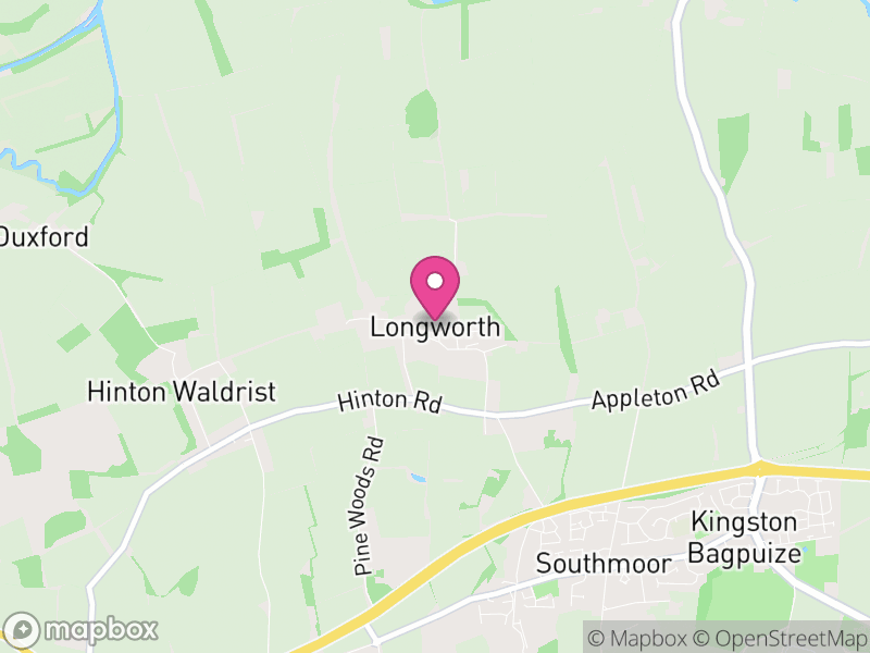 Map of Longworth, Vale of White Horse