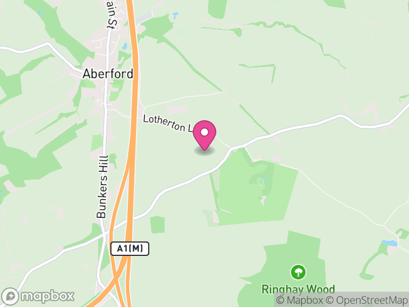 Map of Lotherton cum Aberford, Leeds
