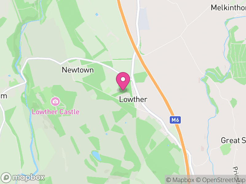 Map of Lowther, Westmorland and Furness