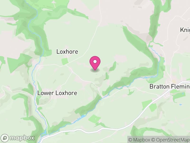 Map of Loxhore, North Devon