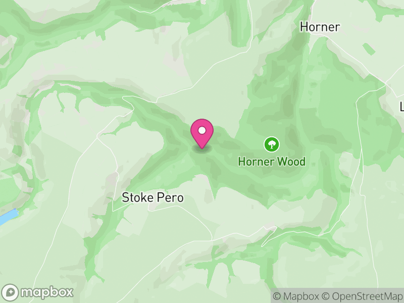 Map of Luccombe, Somerset