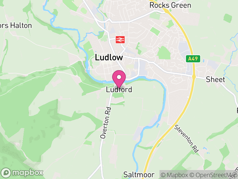 Map of Ludford, England