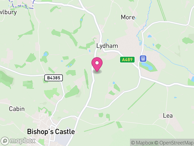 Map of Lydham, England