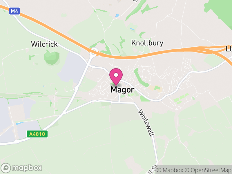 Map of Magor
