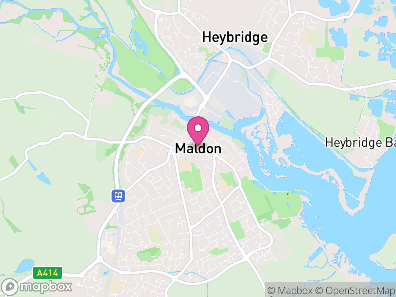 Map of Maldon, Maldon