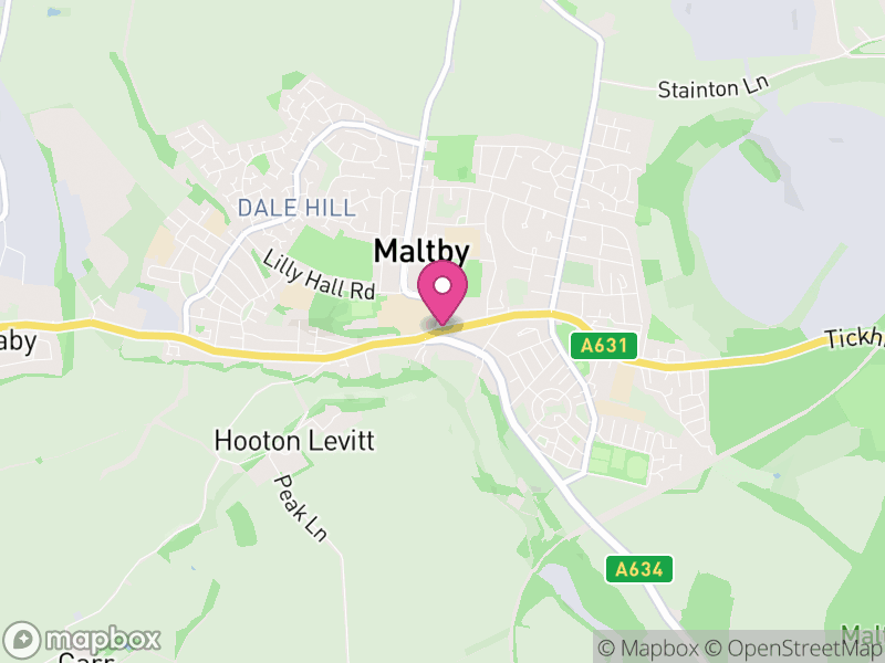 Map of Maltby, Rotherham