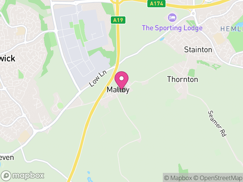 Map of Maltby, Stockton-on-Tees