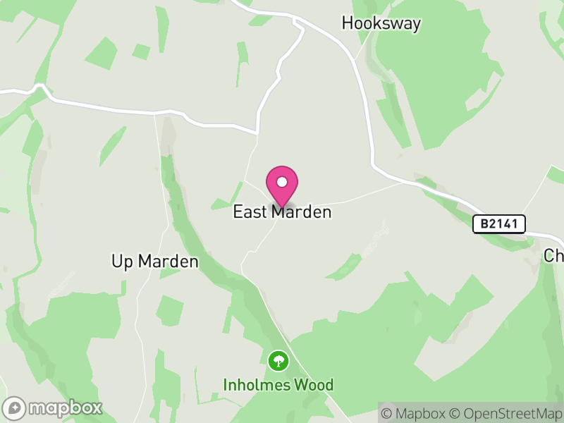 Map of Marden, Chichester