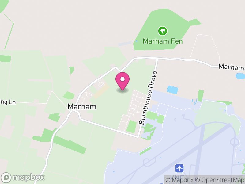 Map of Marham, King's Lynn and West Norfolk