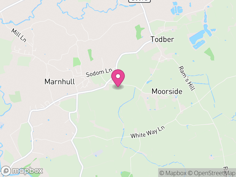 Map of Marnhull, Dorset