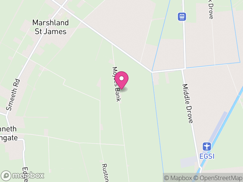 Map of Marshland St James, King's Lynn and West Norfolk