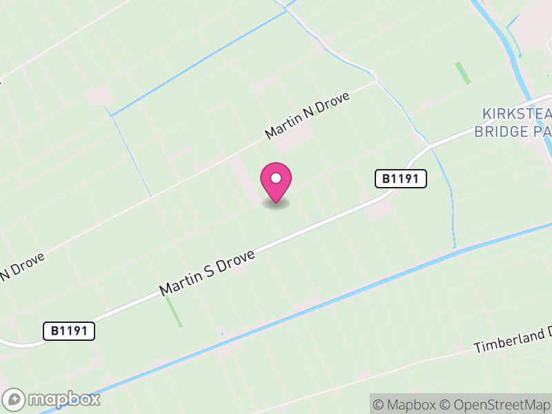 Map of Martin, North Kesteven