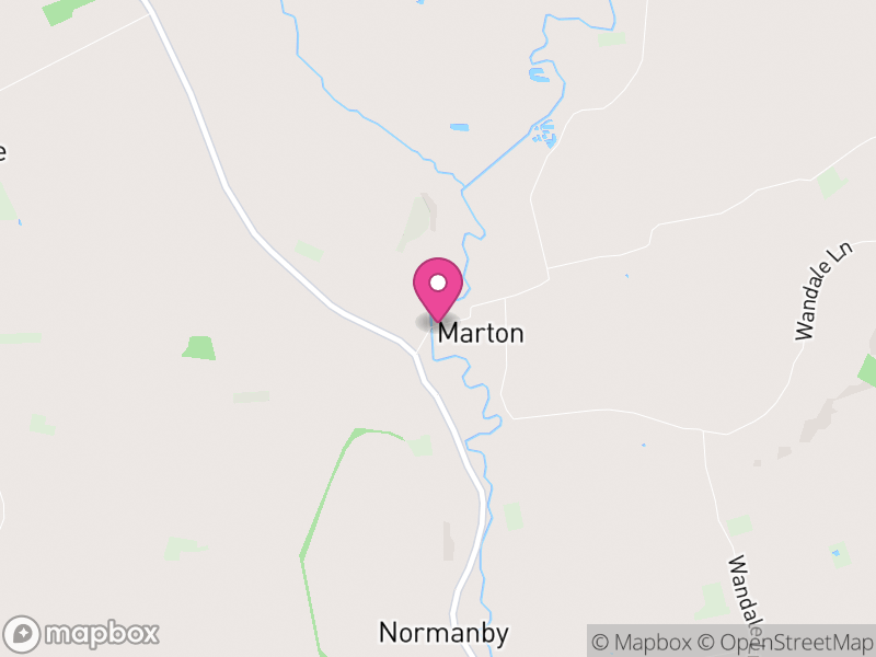 Map of Marton, North Yorkshire
