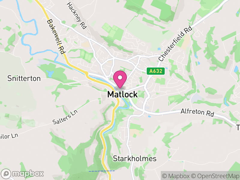 Map of Matlock