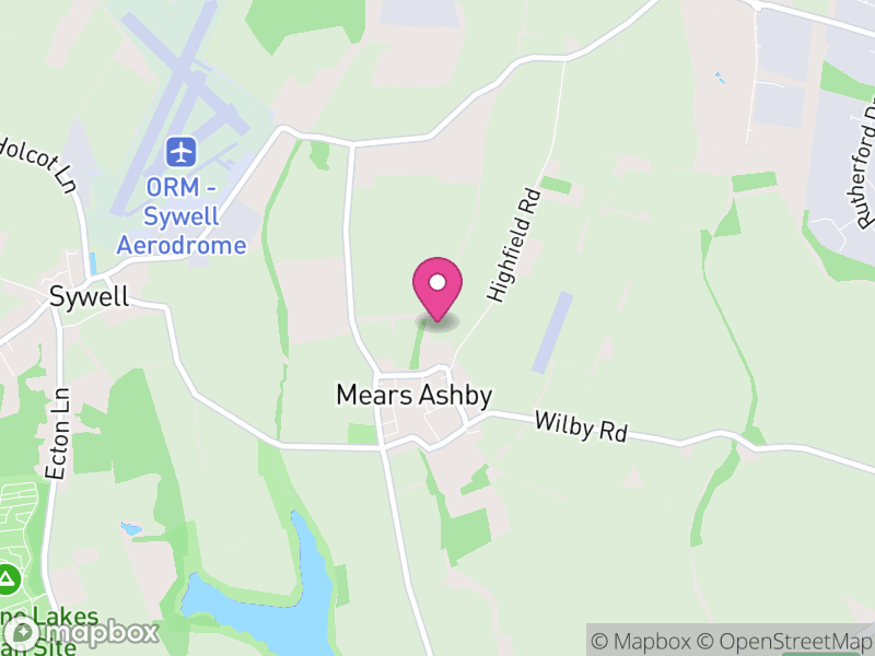 Map of Mears Ashby, North Northamptonshire