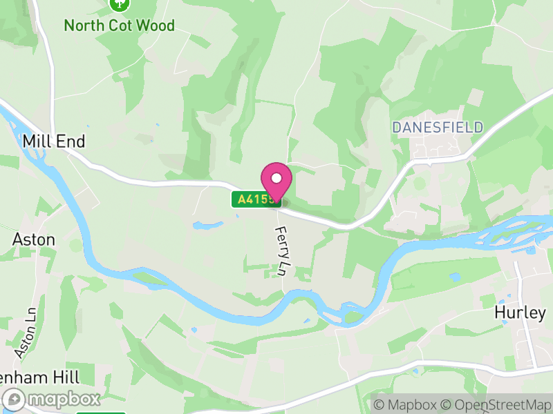 Map of Medmenham, Buckinghamshire