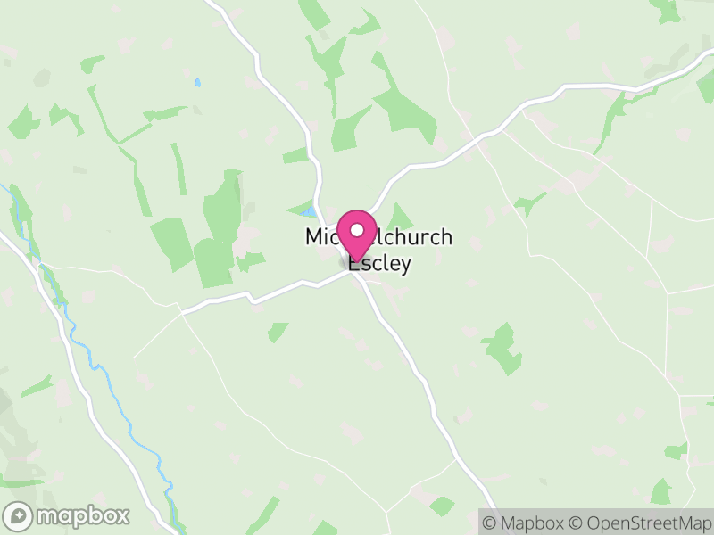 Map of Michaelchurch Escley, Herefordshire