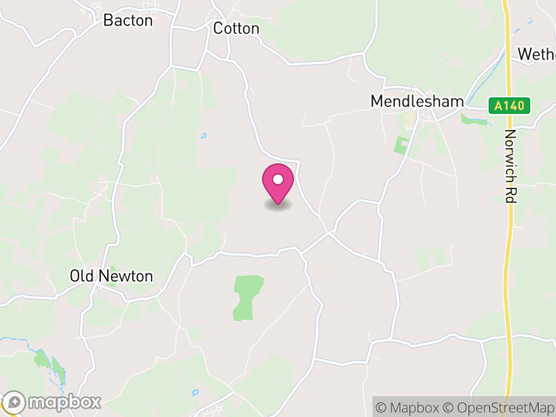 Map of Mid Suffolk, Suffolk