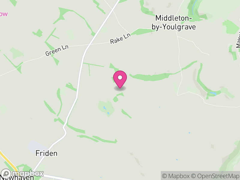 Map of Middleton and Smerrill, Derbyshire Dales